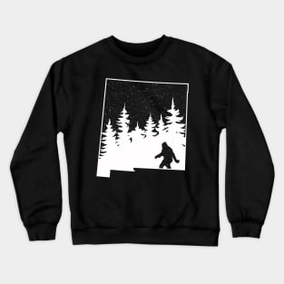 Wyoming Bigfoot Gift Crewneck Sweatshirt